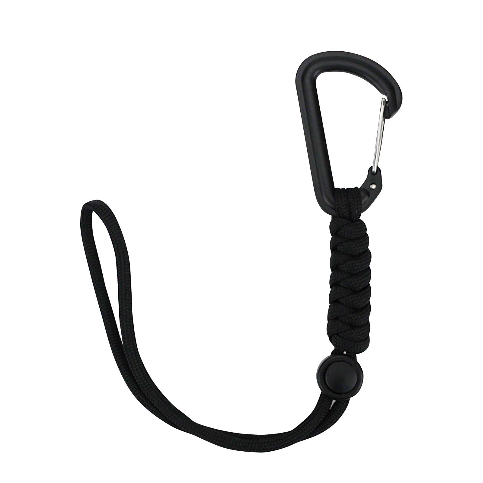 Loyerfyivos Keychains with Carabiner Clips Braided Lanyard Ring